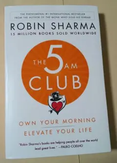 The 5 AM Club 洋書 自己啓発 Robin Sharma