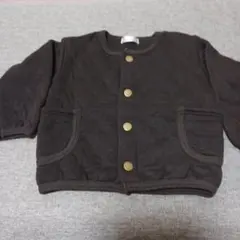 ダークブラウン キルティングジャケット(中古品)