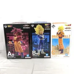 VF5577 未開封 一番くじ ドラゴンボール A.B.C賞 フィギュア 3個