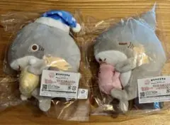 おでかけ子ザメ フクヤ キャラ福くじ マスコットぬいぐるみ