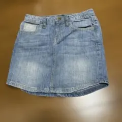 美品GapKids デニムミニスカート 130cm