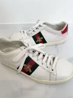 GUCCI スネーク刺繍 スニーカー - メルカリ