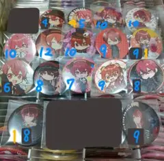 浦島坂田船　となりの坂田　缶バッジセット