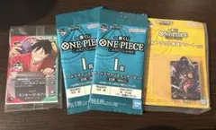 ワンピース　カードゲーム 一番くじモンキー・D・ルフィ プロモカード未開封セット