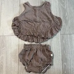 韓国子供服　70㎝　セットアップ　女の子　ガールズ