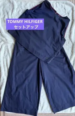 トミーヒルフィガー セットアップ 09T4502/4503 ネイビー Mサイズ 2025