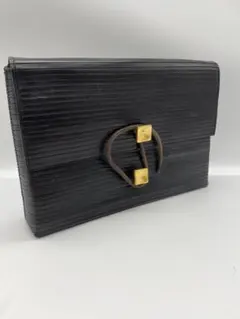 CELINE セリーヌ　2WAY ショルダーバッグ クラッチバッグ　ブラック　黒