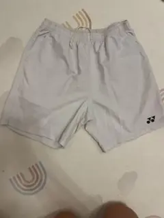 ヨネックス ホワイト バドミントンパンツ