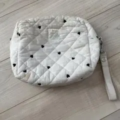 cottoli ハート　キルティングポーチ