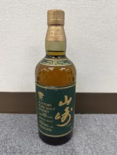【未開栓】サントリー 山崎 10年 グリーンラベル ピュアモルト 750ml箱付 サントリー 山崎10年 グリーンラベル 750ml40% 古酒未開栓 箱あり④