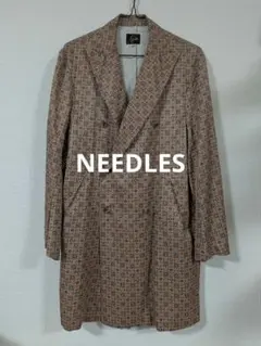 Needles ダブルブレスト 薄手羽織 チェスターコート サイズ2のサムネイル