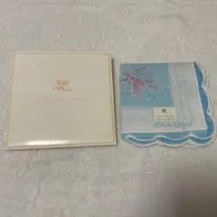 【1988年当時物】新品・未使用courreges クレージュハンカチ 水色
