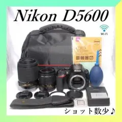美品 Nikon D5600 使用感少 Wi-Fi/Bluetooth バッグ付 - メルカリ