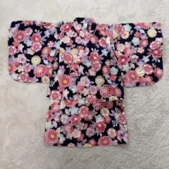 花柄 セパレート浴衣　130cm
