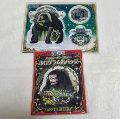 ONE PIECE ワンピース クロコダイル 誕生日 アクリルスタンド 缶バッジ