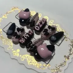 【現品】 ネイルチップ すとぷり さとみくん 量産 地雷
