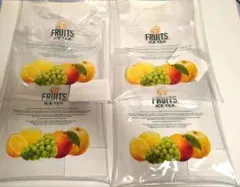 午後の紅茶 FRUITS＆ICE TEA クリアバッグ 4枚セット ノベルティのサムネイル