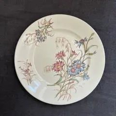 フランス　アンティーク　Luneville レリーフの美しいデザート皿 フランス アンティーク Luneville レリーフの美しいデザート皿