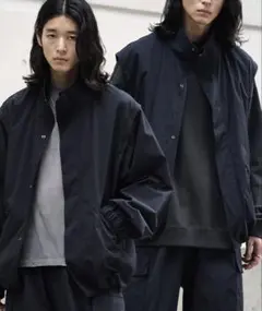 【S】MINIMAL 2WAY TRACK ZIP BLOUSON
