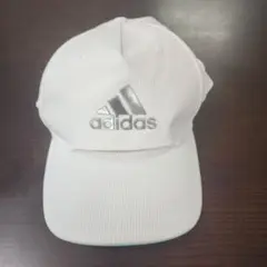 adidas 白 キャップ フリーサイズ
