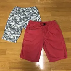 ユニクロ、ジーユー ハーフパンツ2枚セット＋おまけ付き