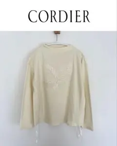 【美品】CORDIER コルディア　長袖トップス サイズ40 刺繍　春 秋のサムネイル
