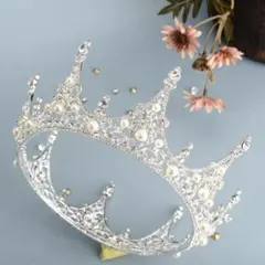 ウエディング ティアラ アクセサリー 結婚式 花嫁 クラウン