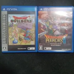 PS Vita ドラゴンクエストビルダーズ & ヒーローズII セット