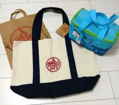 TRADER JOE’S トートバッグ 保冷バック　紙ショップバッグ　3点のサムネイル