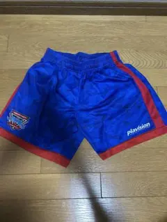 plavision 中部大学ゲームパンツ　青　M