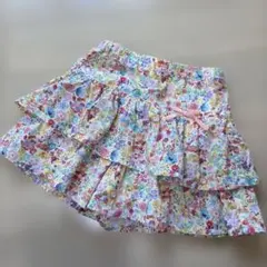 美品 センスオブワンダー　キュロットスカート 120cm リバティ　フリルパンツ
