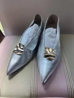 再々値下げ！　【新品未使用】　Spick & Span シルバー　パンプス