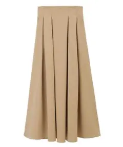 CLANE HIGH WAIST VOLUME MAXI SKIRT