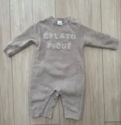 ジェラピケ　フリースロンパース　80〜90cm