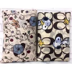 スヌーピー SNOOPY トートバッグ ２種セット 人気のデザイン ☆★