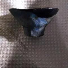 青黒陶器お猪口
