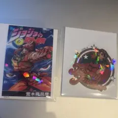 ジョジョの奇妙な冒険 THE★JOJOWORLD限定 クリアステッカー