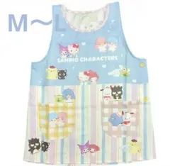 新品　サンリオキャラクターズ　エプロン　M〜L