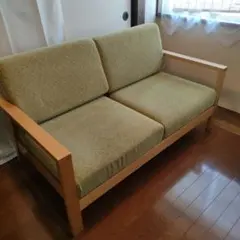 N-2864] スペイン製！ニトリ ソファー 2人掛けソファ 大サイズ - メルカリ