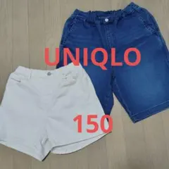 UNIQLO 150サイズ ショートパンツ・ハーフパンツ セット