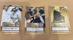 【初期】3枚セット ONE PIECE カードダス ハイパーバトル