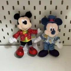ミッキーマウス ヴァネパル　ファンタジースプリングス　ぬいぐるみバッジ
