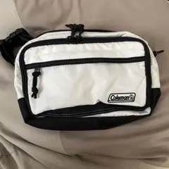Coleman ボディバッグ　ホワイト