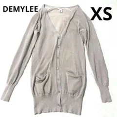 ◎美品◎DEMYLEE/デミリー ラメカーディガン XSサイズのサムネイル