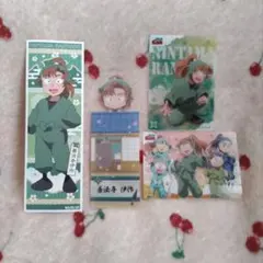 忍たま乱太郎 善法寺伊作 ロングステッカー ブックマーク クリアカードコレクショ