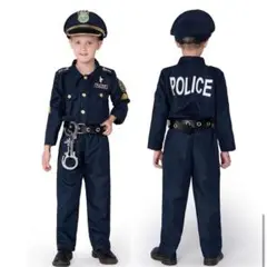 【5点セット】120 130 警察官 ポリス ハロウィン イベント キッズ
