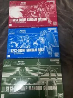HG ガンダムローズ マックスター マンダラガンダム 新品 セット