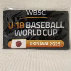 WBSC U-18 BASEBALL WORLD CUP フェイスタオル