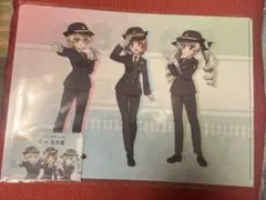 ガルパン クリアファイル　切符風記念カード 推し旅 ガールズ&パンツァー