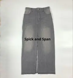 極美品　Spick and Span 24年製　ヒッコリーペンシルロングスカート